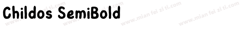Childos SemiBold字体转换